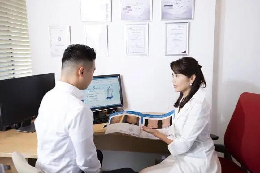 カウンセリング・診察の様子